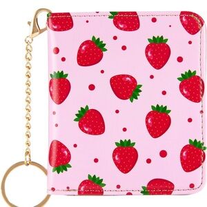 Strawberry Print Wallet 🍓